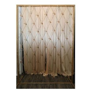 Backdrop Candle Holder - Gold