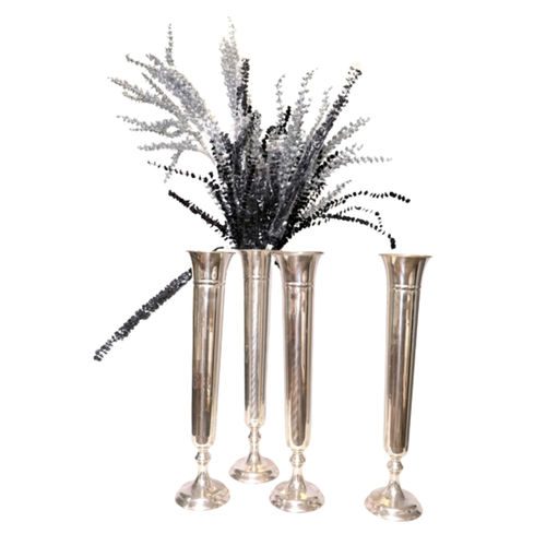 Flower Vase - Silver