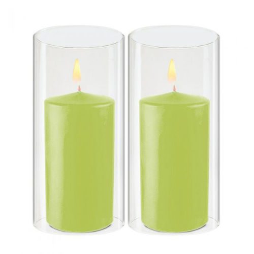 W02-000-021.jpg Open End Hurricane Candle Lamp Shade Cover (6 X 3 Inch)