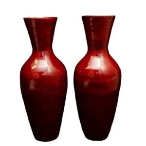 W02-000-029.jpg Red Funnel Skin Luminate Vase