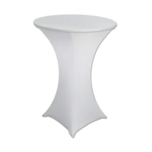 W08-000-002.jpg White Spandex Cocktail Table Cover