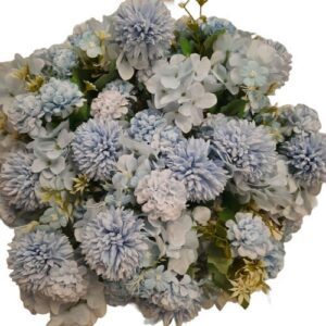 Light Blue And Baby Blue Breath Rose